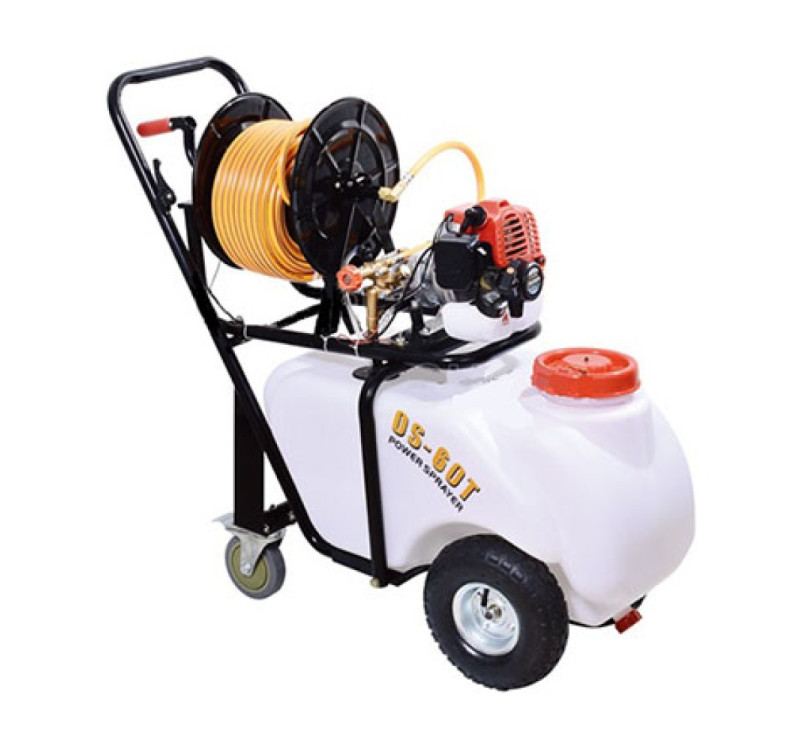 Ψεκαστικό Καρότσι Βενζινοκίνητο, Interpower 60, 60 Λίτρα, 26cc, 25 Atm