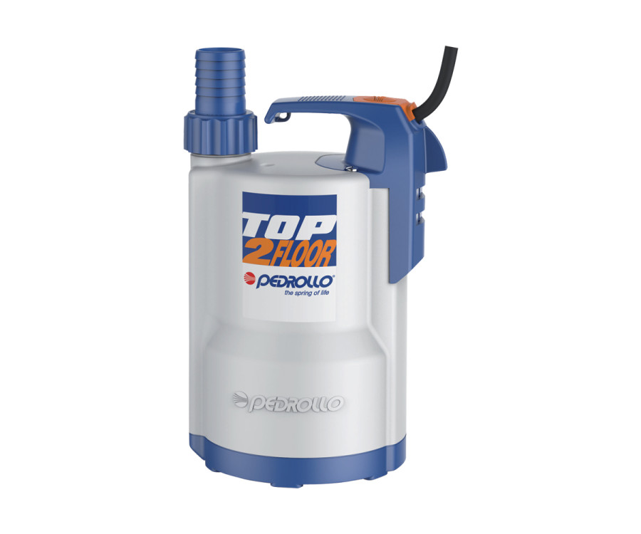 Υποβρύχια Αντλία Επιπέδου Pedrollo TOP 2 FLOOR 0.5HP 370W 220V Χωρίς Φλοτέρ