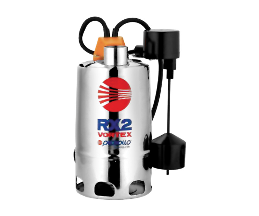 Υποβρύχια Αντλία Vortex Pedrollo RXm 2/20-GM με Κάθετο Φλοτέρ 370W 220V για Λύματα