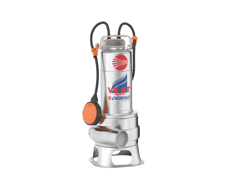 Αντλία Βυθιζόμενη Inox Pedrollo VXm 10/50-ST 1HP 220V με Φλοτέρ