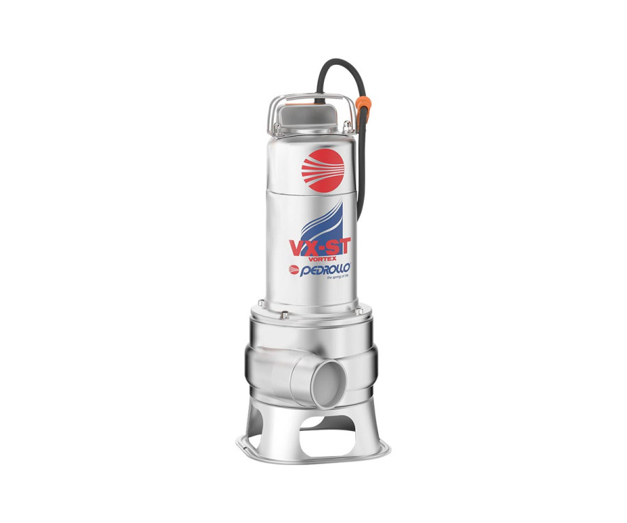 Αντλία Βυθιζόμενη Vortex Pedrollo VX 15/50-ST 1.5HP Inox 380V χωρίς Φλοτέρ