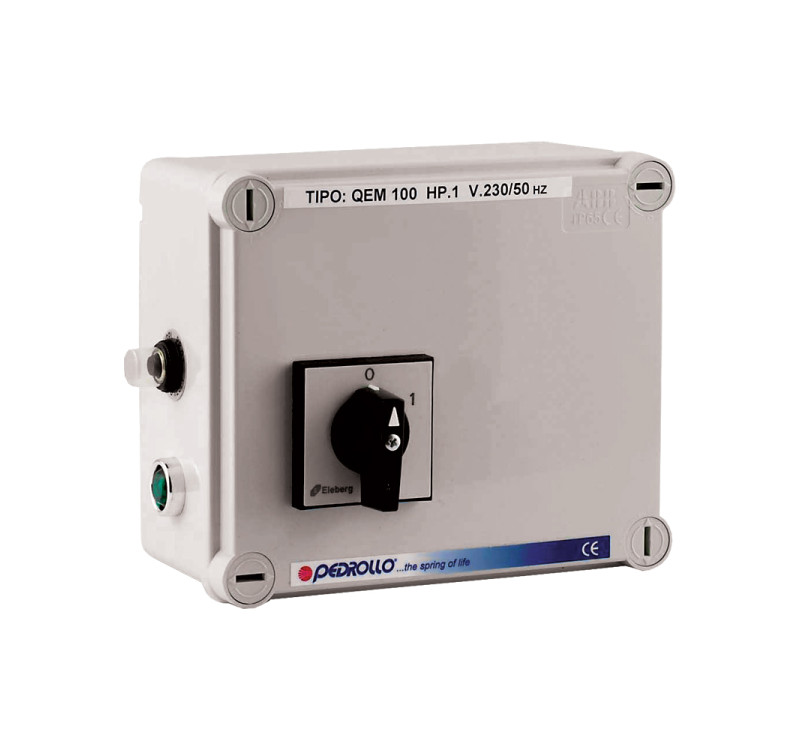 Πινακας pedrollo qem 100