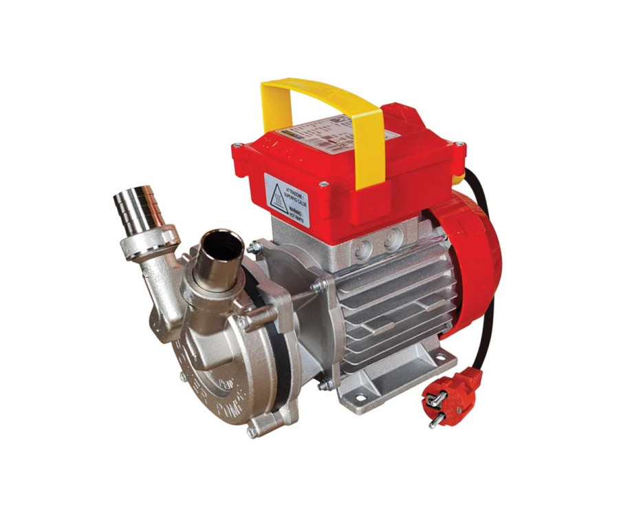 Ηλεκτραντλία Περιφερειακή 220V Rover NOVAX 25 B 0.85HP 1450rpm Ανοξείδωτη 95°C
