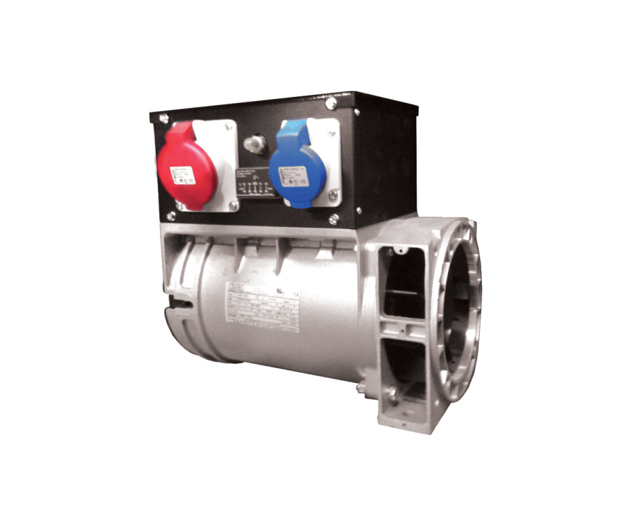 Γεννήτρια Mecc Alte ET20FS-130/A 9kVA Τριφασική 3000 Στροφών με AVR & Μονοφασική Έξοδο