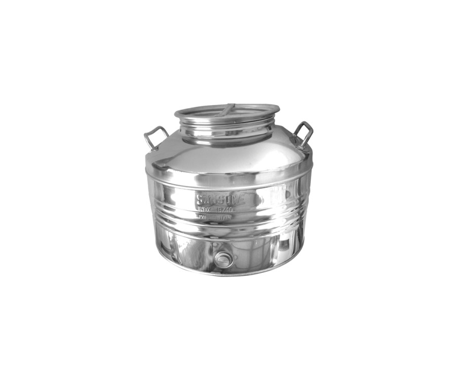 Ανοξειδωτος καδος sansone βιδωτος 30lt