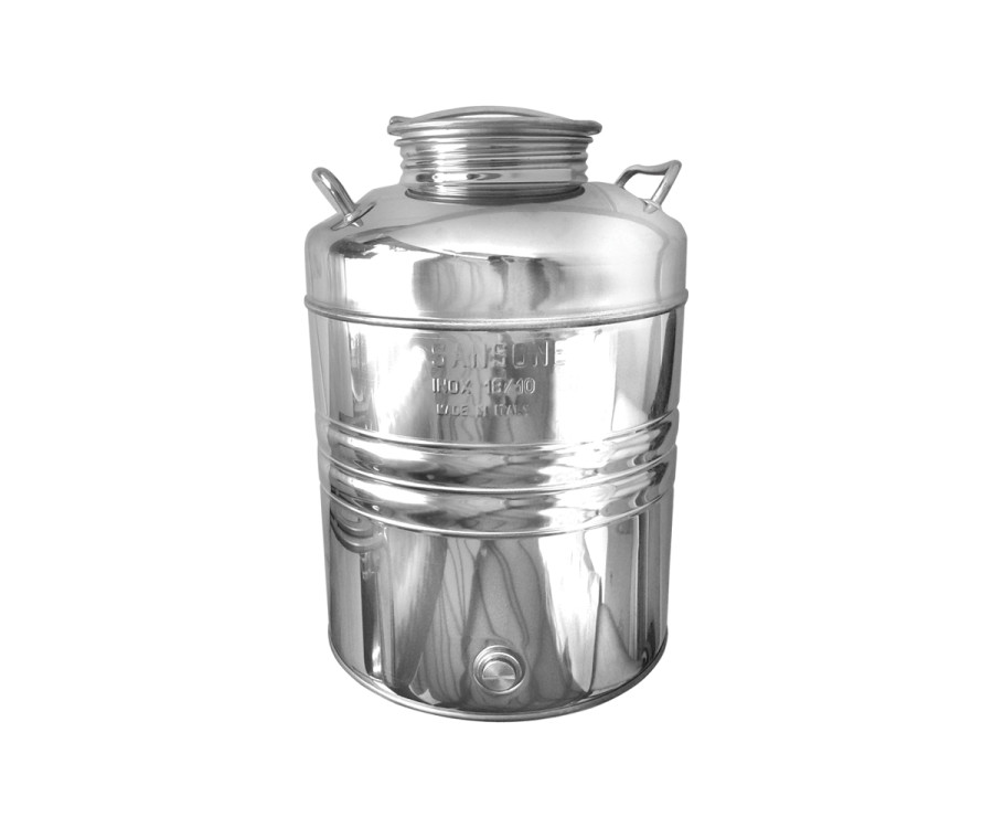 Ανοξειδωτος καδος sansone βιδωτος 100lt