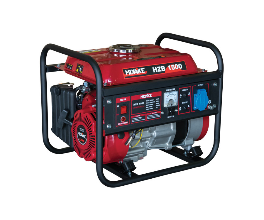 Γεννήτρια Βενζίνης Miyake HZB 1500 1.2kVA 220V Χειρόμιζα