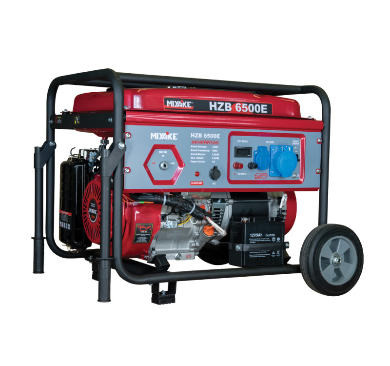 Γεννήτρια Βενζίνης Miyake HZB 6500E 6,5kVA 220V Μίζα