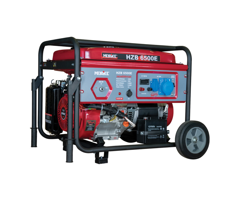 Γεννήτρια Βενζίνης Miyake HZB 6500E 6,5kVA 220V Μίζα