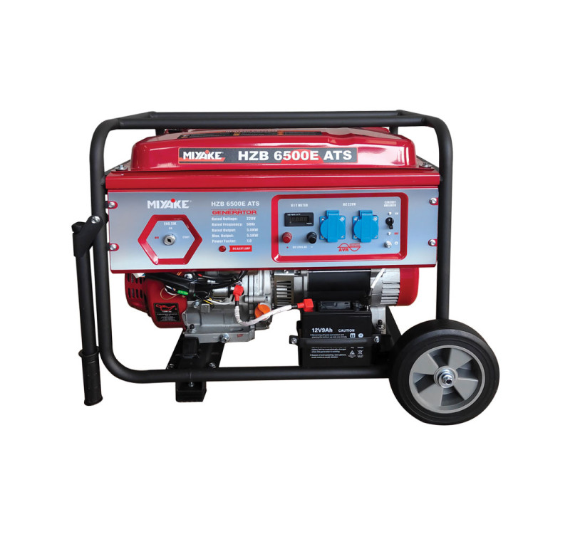 Ηλεκτροπαραγωγο ζευγος βενζινης miyake hzb 6500 ats αυτοματη