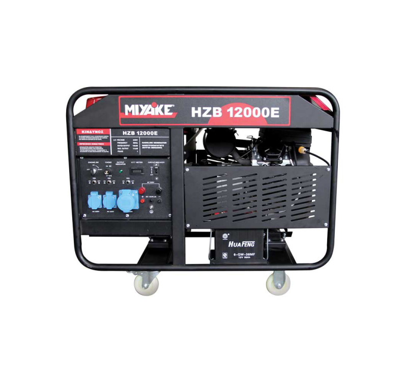 Ηλεκτροπαραγωγο ζευγος βενζινης miyake hzb 12000e