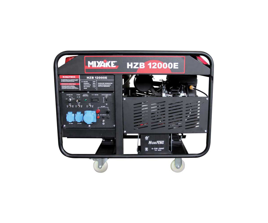 Ηλεκτροπαραγωγο ζευγος βενζινης miyake hzb 12000e
