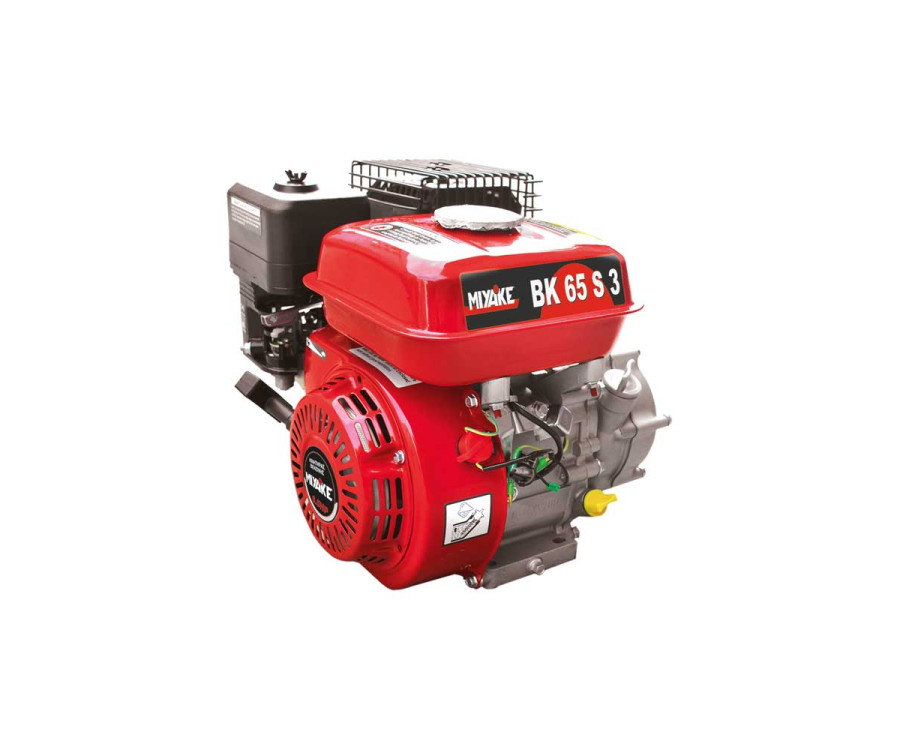 Κινητήρας Βενζίνης 6.5HP Miyake BK65S-3 Σφήνα Χειρόμιζα με Μειωτήρα