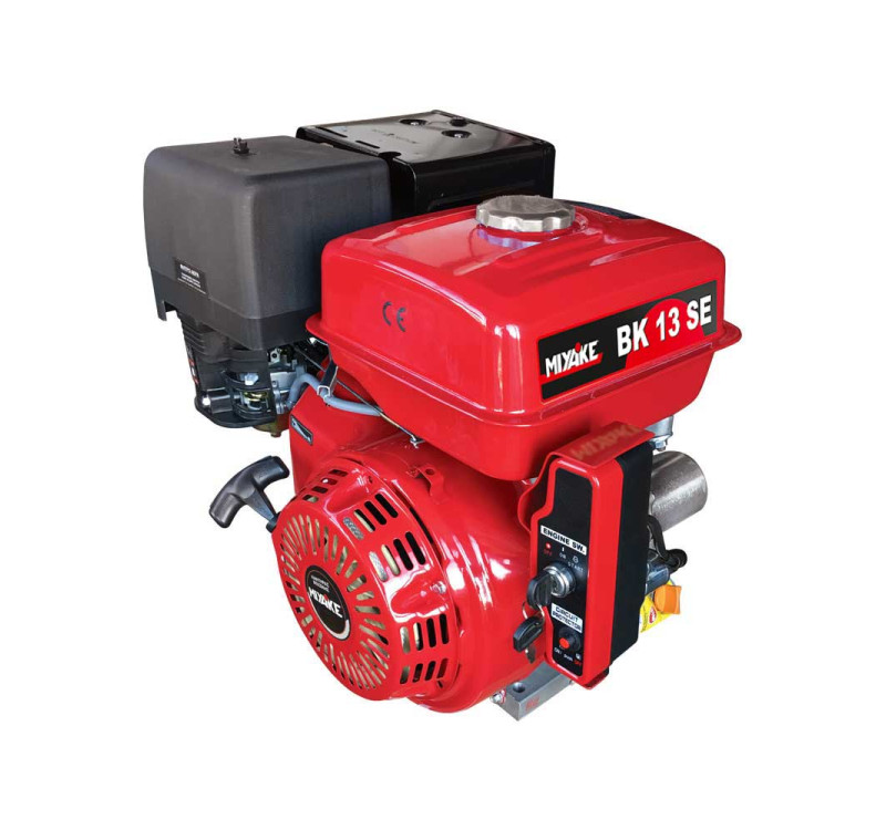 Κινητήρας Βενζίνης 13HP Miyake BK13SE Οριζόντιος Σφήνα Μίζα & Χειρόμιζα