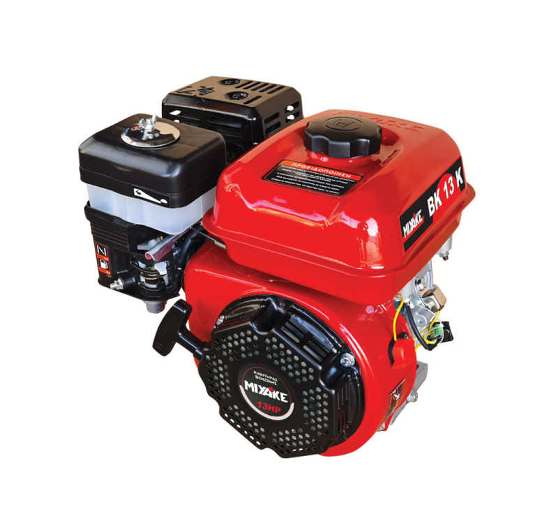 Κινητήρας Βενζίνης Οριζόντιος Miyake BK13K 13HP Κώνος με Χειρόμιζα