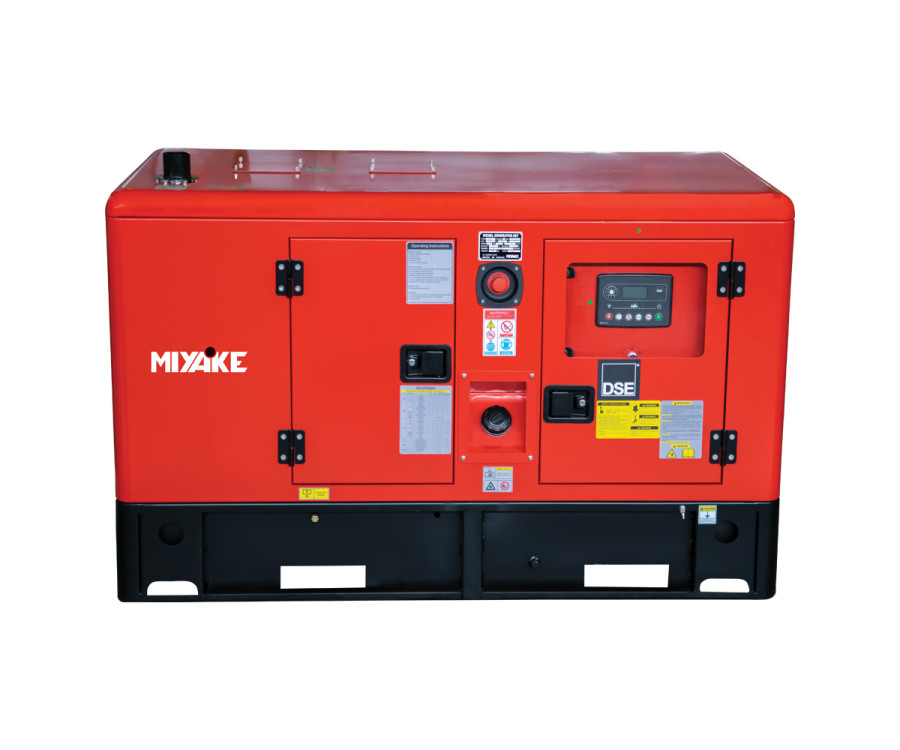 Γεννήτρια Πετρελαίου Κλειστού Τύπου 20kVA Τριφασική 1500rpm Miyake YN-20