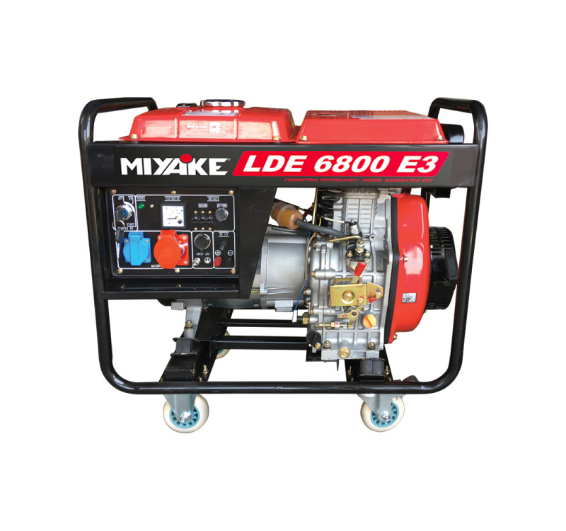 Γεννήτρια Πετρελαίου Miyake LDE 6800E3 380V 4500W