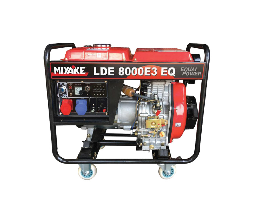 Γεννήτρια Πετρελαίου Τριφασική 12Hp Miyake LDE12000E3 AVR Μίζα
