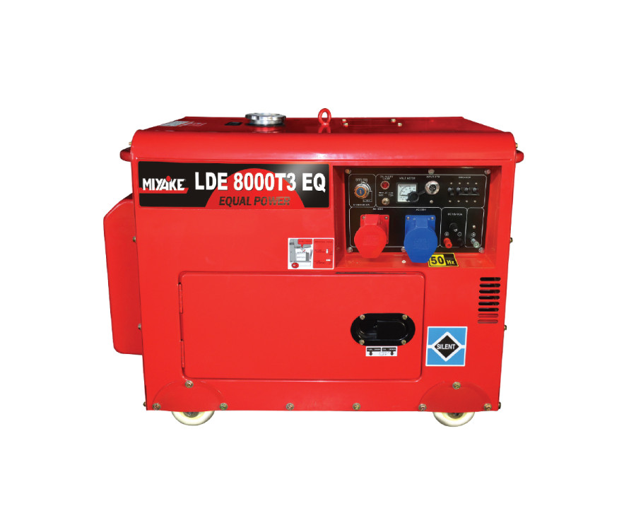 Γεννήτρια πετρελαίου τριφασική Miyake LDE 12000T3 EQ κλειστού τύπου Αθόρυβη