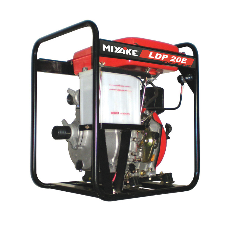 Αντλία Πετρελαίου Φυγοκεντρική 5Hp Miyake LDP20E με Μίζα και Μπαταρία