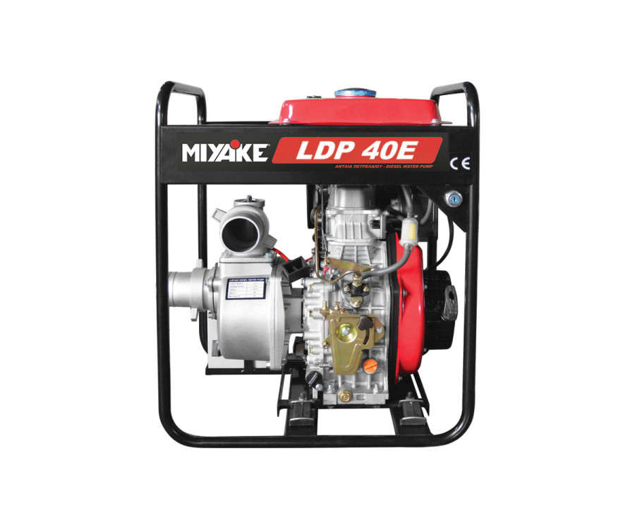 Αντλία Πετρελαίου Φυγοκεντρική 10Hp Miyake LDP40E με Μίζα και Μπαταρία