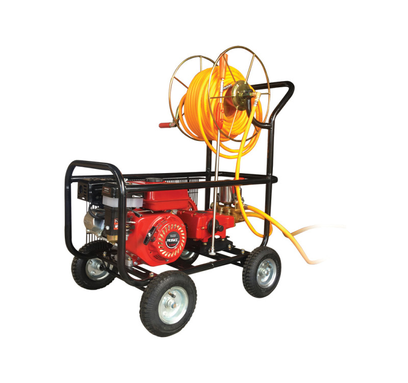 Ψεκαστικό Miyake OS 30 T Βενζίνης 6,5Hp Πίεση 40 Bar Με Μάνικα, Ανεμιστήρα και Φίλτρο Βαρελιού