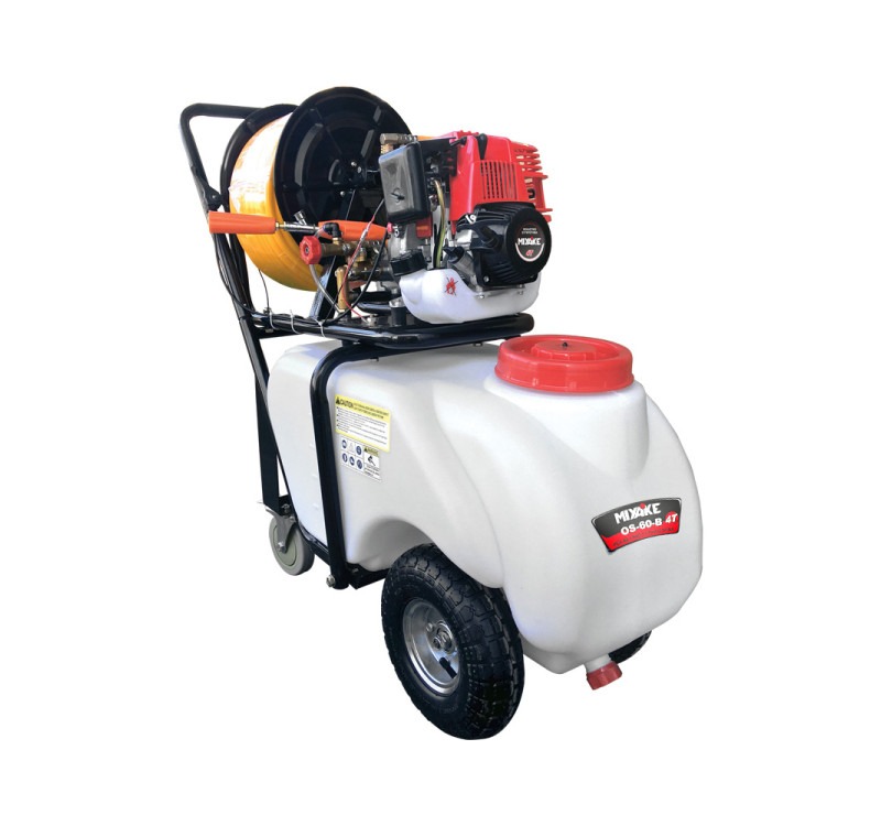 Ψεκαστικό Miyake OS 60 B 4T Τετράχρονο με Βυτίο 60Lt, 31cc, Πίεση 25 Bar και Παροχή 8 Lt/Min