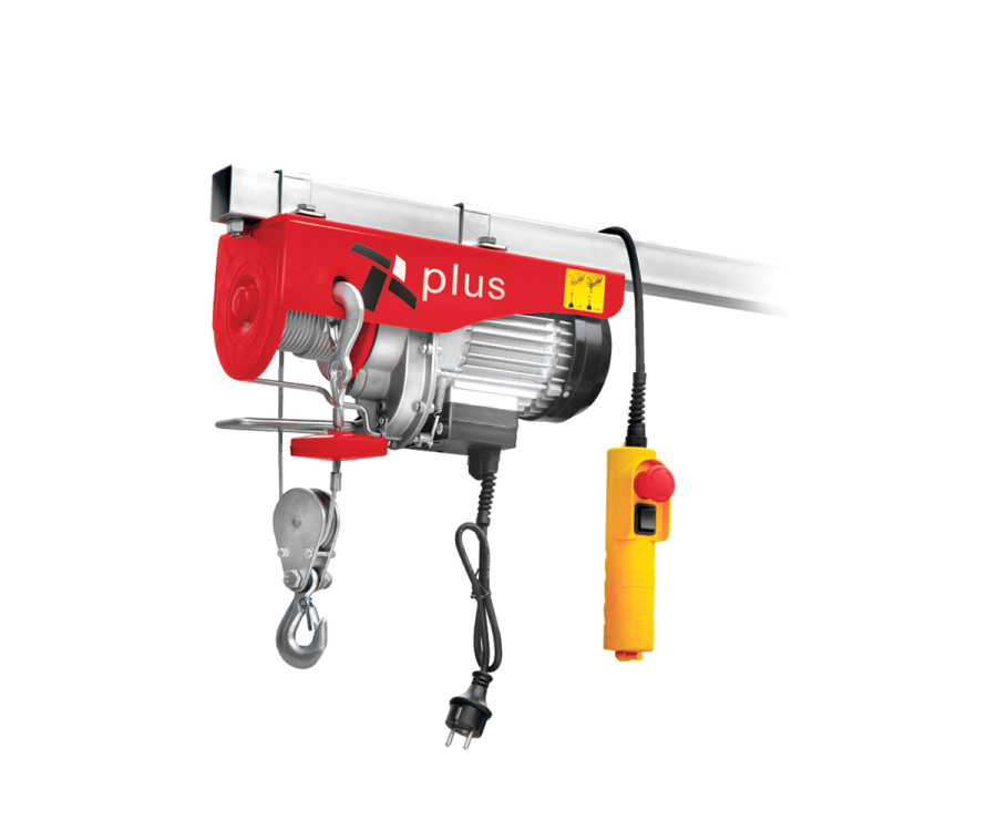 Γερανάκι Ηλεκτρικό 220V Plus PA800A Συρματόσχοινο 400/800Kg