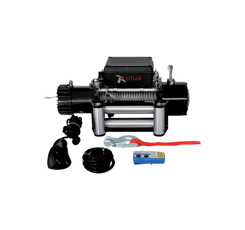 Ηλεκτρικός Εργάτης Οριζόντιας Έλξης DW 12000 R 12V με Τηλεχειρισμό & Ικανότητα 5454Kg