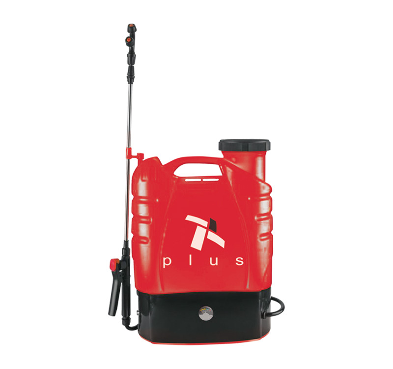 Ψεκαστήρας Plus 16Lt Μπαταρίας 8A με 4 Ακροφύσια και Δείκτη Μπαταρίας