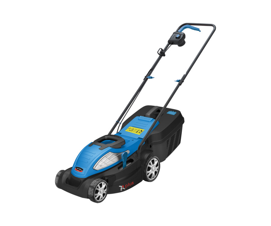 Μηχανή Γκαζόν Ηλεκτρικ΄ή Plus XL 1400 1400W 220V με Λάμα 34cm και Ωθούμενη Κίνηση