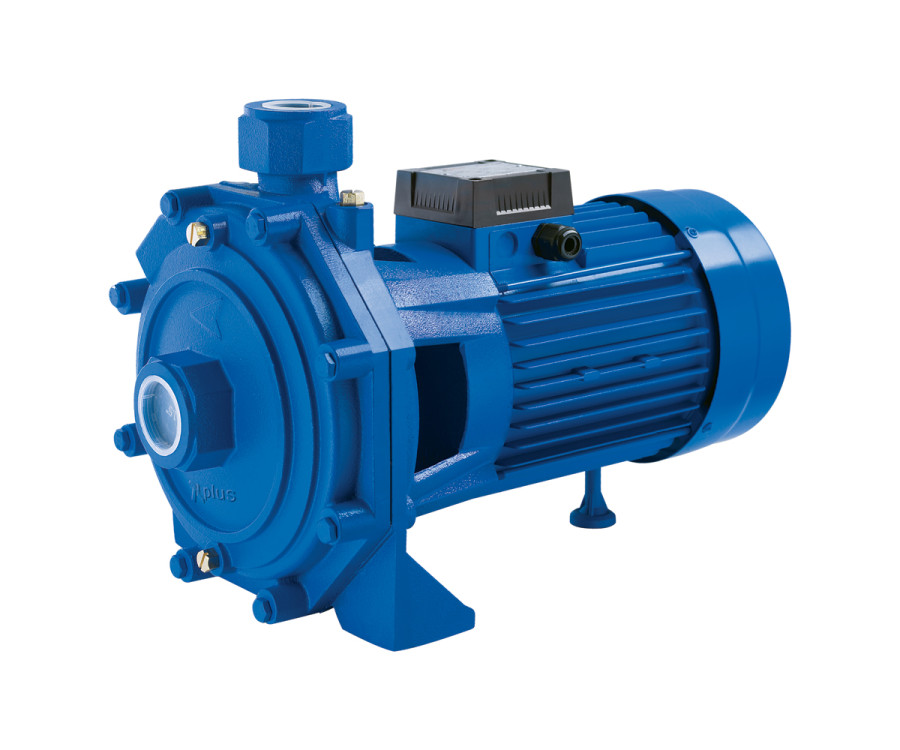 Ηλεκτραντλία Διβάθμια PLUS KDM 20 2Hp Μονοφασική 220V με Μπρούτζινη Φτερωτή