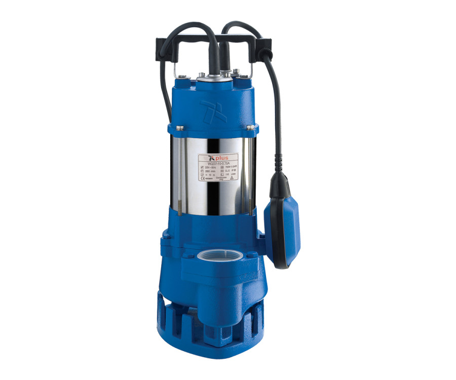 Ηλεκτραντλία Vortex PLUS SUB 20-13 M 2Hp Μονοφασική 220V για Λύματα