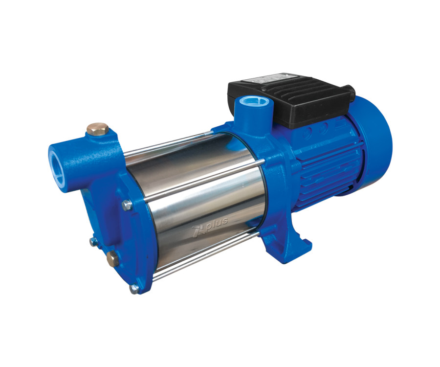 Πολυβάθμια αντλία 2Hp 1500W Plus JISM 20,  AISI 304, φτερωτή ανοξείδωτη, με αυτόματη αναρρόφηση