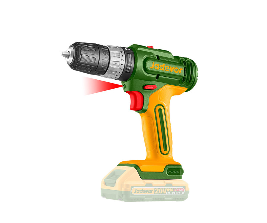 Δραπανοκατσαβιδο κρουστικο μπαταριας p20s jadever jdcdp521