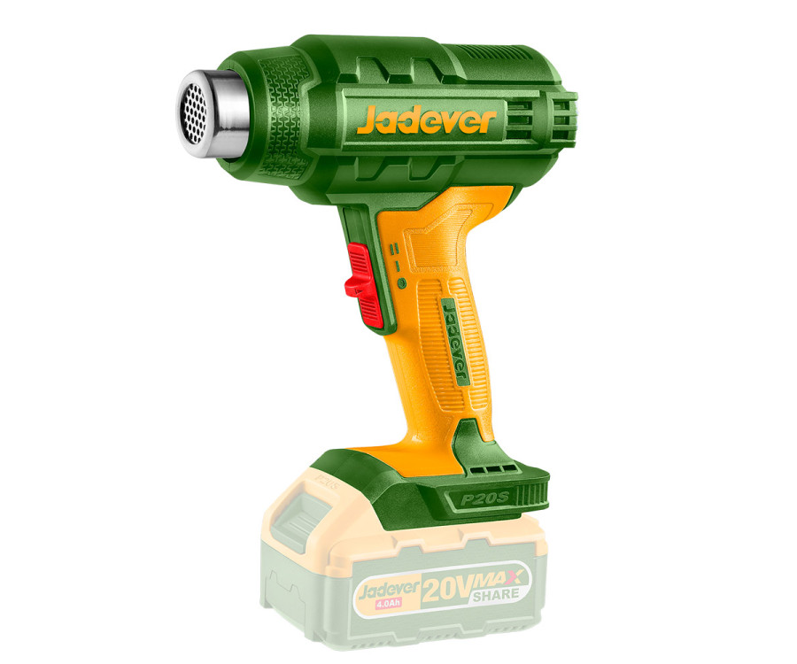 Πιστολι θερμου αερα μπαταριας 20v σκετο jadever jdkh1501