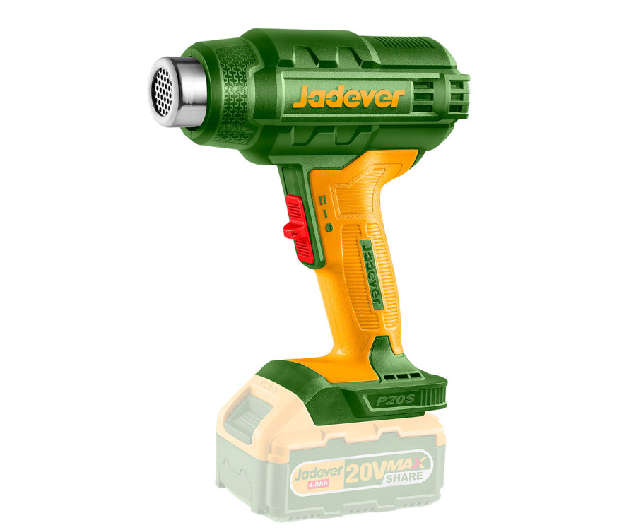 Πιστολι θερμου αερα μπαταριας 20v jadever jdkh1b01