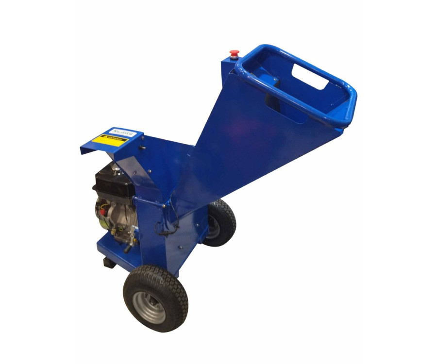 Θρυμματιστής Κλαδιών Βενζίνης 15HP, Interpower 56590, με 3 Μαχαίρια σε Δίσκο και Κοπή έως 10cm