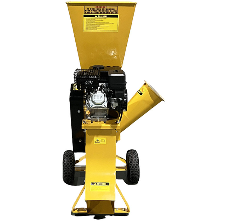 Θρυμματιστής Κλαδιών Βενζίνης 7HP, Interpower 601A, Διπλής Λειτουργίας Mulching & Μαχαίρια