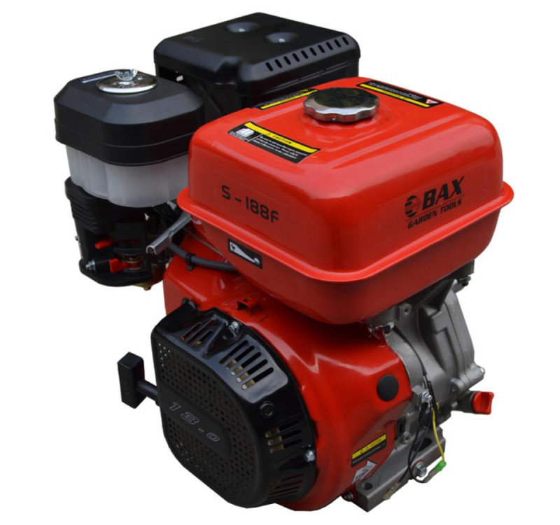 Βαχ Κινητηρας Βενζινης 389Cc - 13Hp Σφηνα (S-188F)