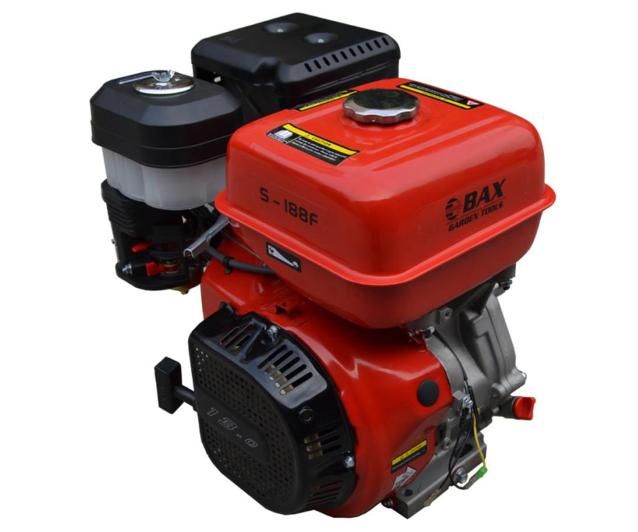 Βαχ Κινητηρας Βενζινης 389Cc - 13Hp Σφηνα (S-188F)
