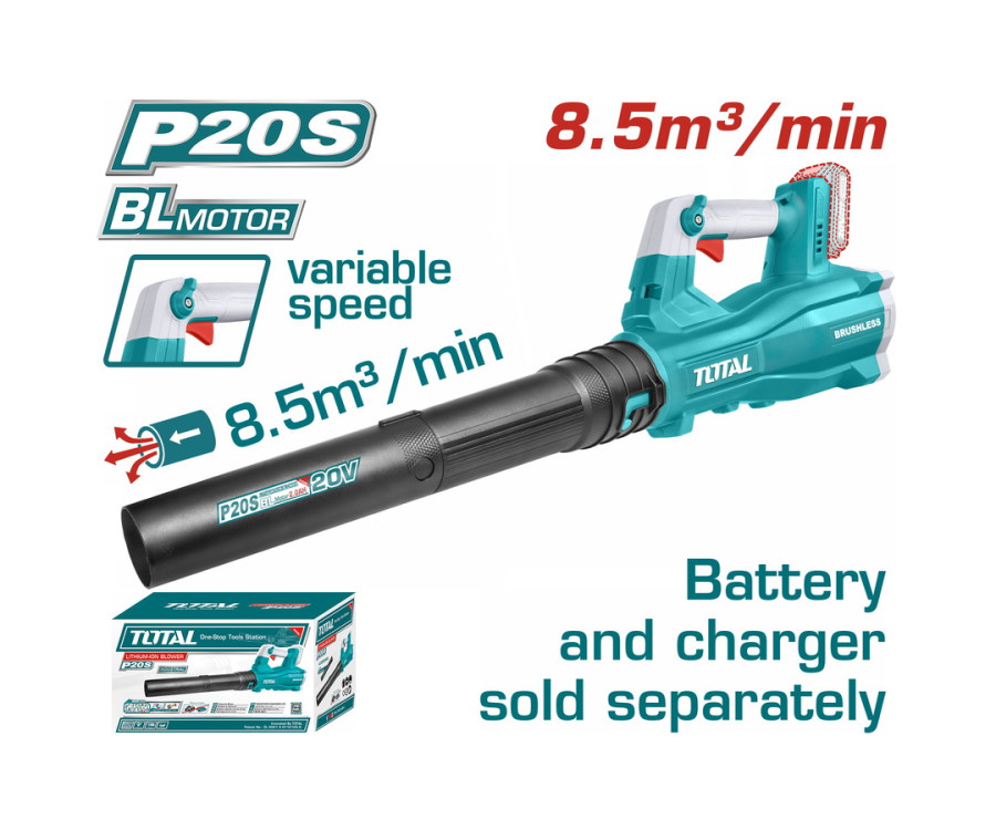 Φυσητήρας Κήπου Μπαταρίας 20V Brushless Total Tabli20428