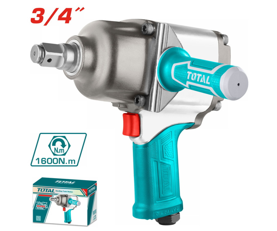 Αεροκλείδο 3/4" TOTAL TAT40342 1600Nm 6.2bar