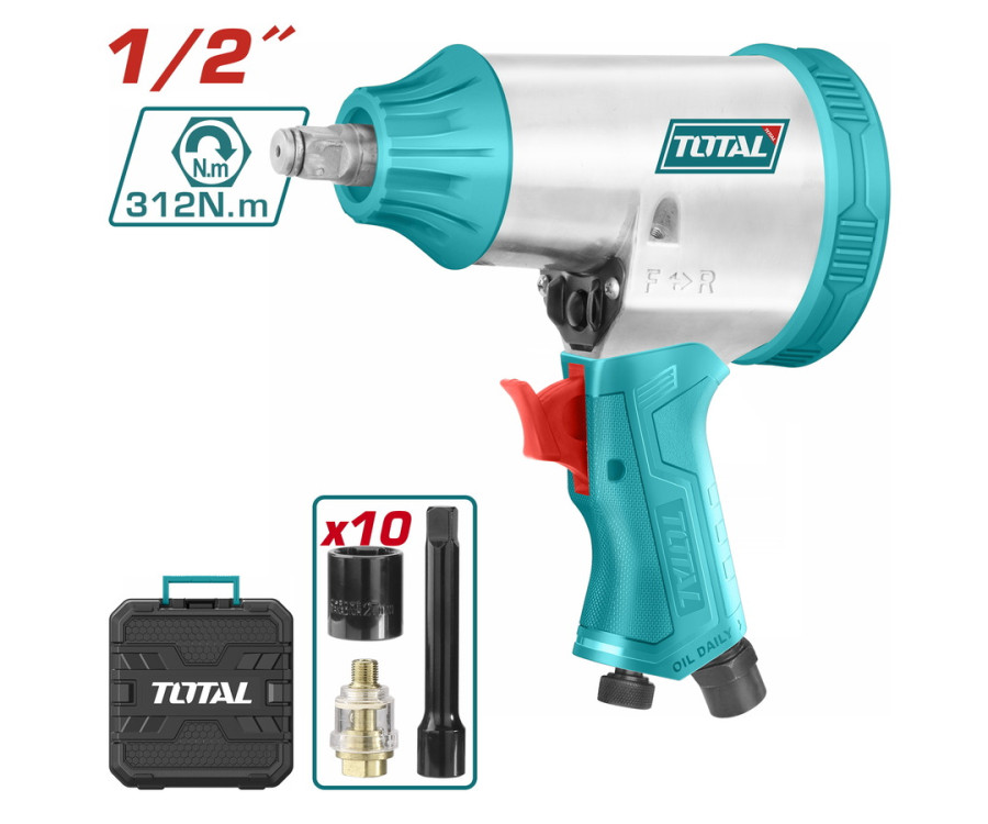 Σετ Αεροκλείδο 1/2" 312Nm Super Select Total TAT41125
