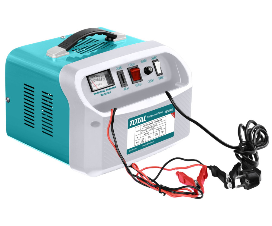 Φορτιστής Μπαταριών 12/24V Total TBC3002