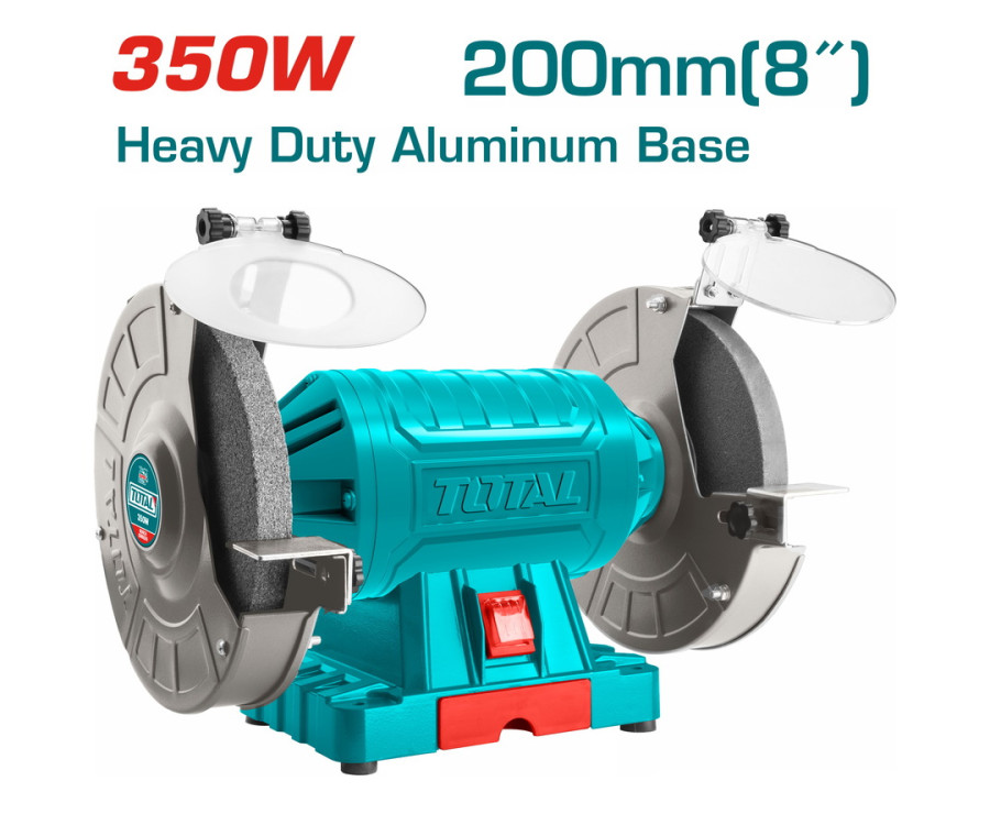 Δίδυμος Τροχός 350W Φ200mm Total TBG35020