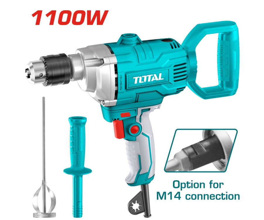 Αναδευτήρας Χρωμάτων 1.100W Total TD61106 Επαγγελματικός