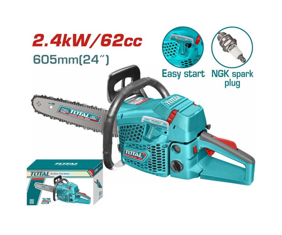 Αλυσοπρίονο Βενζίνης  62cc 24'' Total TG5602411 Επαγγελματικό 
