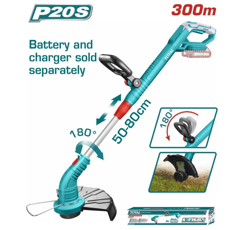 Θαμνοκοπτικό Μπαταρίας Λιθίου 20V Total TGTLI20018
