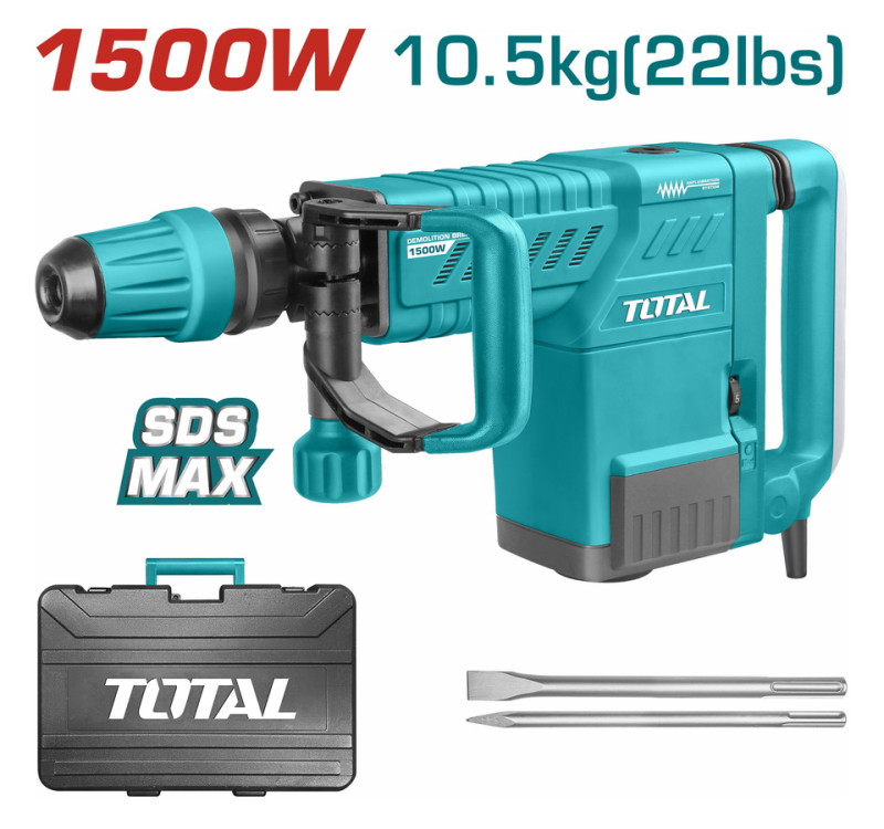 Σκαπτικό - Κατεδαφιστικό SDS-Max 1500W Total TH215002